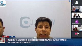 Fiscalía señala que persisten los motivos para que Pedro Castillo siga en prisión preventiva