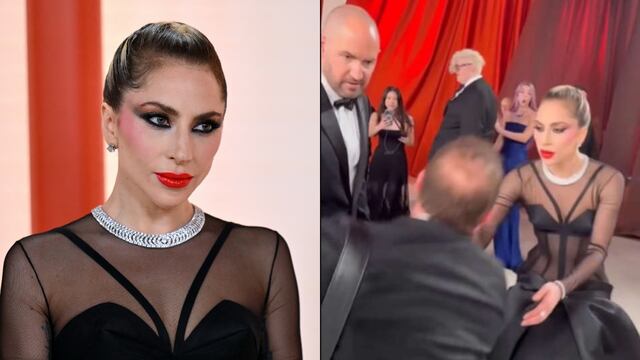 Oscar 2023: El notable gesto de Lady Gaga con fotógrafo que sufrió dura caída