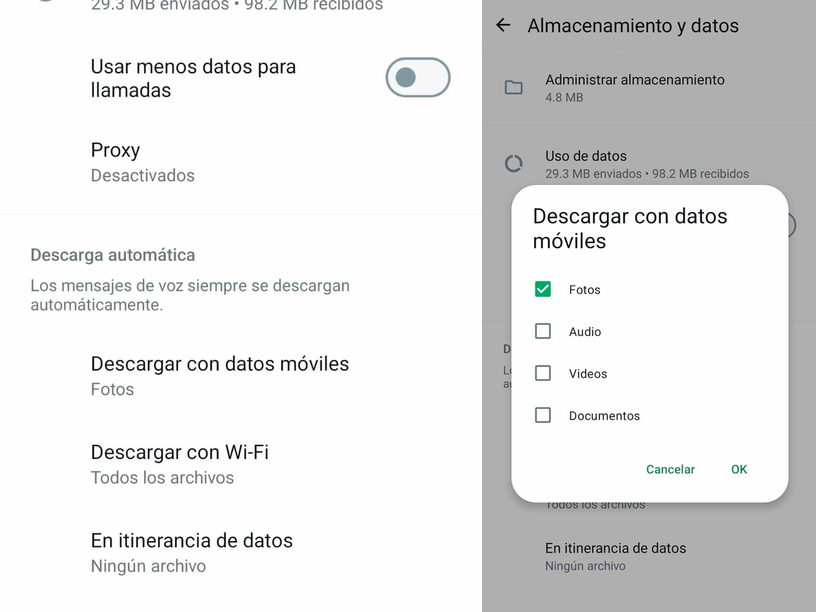 WHATSAPP | De esta maner podrás configurar los Estados de WhatsApp para que nunca más se vean borrosos. (Foto: MAG - Rommel Yupanqui)