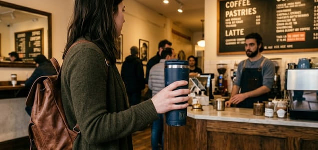 Nueva York evalúa ley que obligaría a aceptar vasos reutilizables en negocios: multas y polémica entre trabajadores