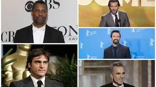 Óscar 2013: pesos pesados y hombres sexys entre los nominados a "Mejor actor"