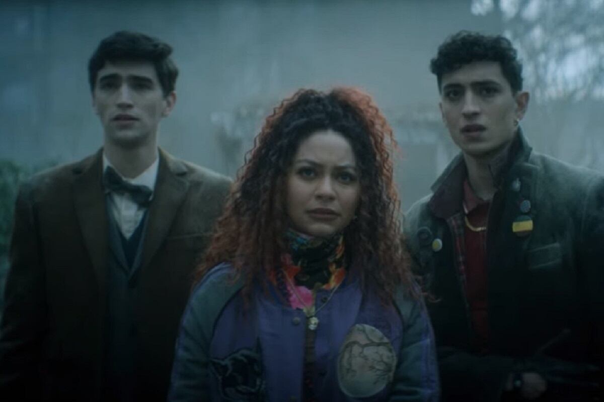 George Rexstrew, Jayden Revri y Kassius Nelson son los protagonistas de la serie "Dead Boy Detectives", que se estrena el jueves 25 de abril (Foto: Netflix)