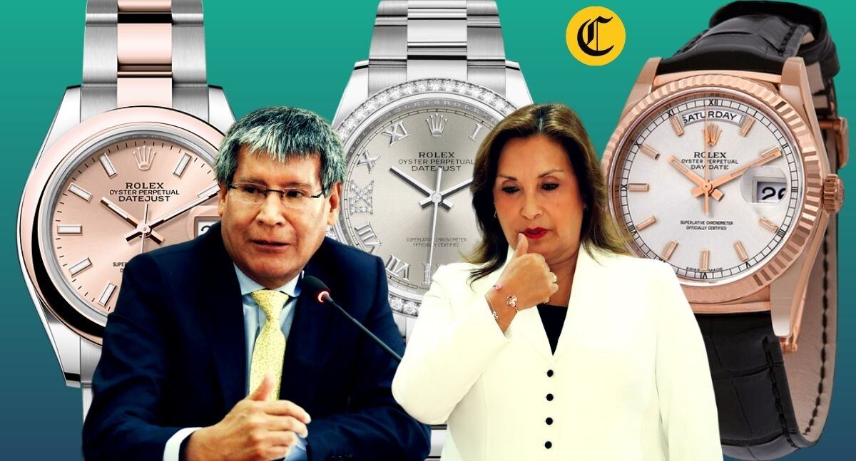 Uno de los mayores escándalos del gobierno de Dina Boluarte que derivó en investigaciones fiscales fue el caso Rolex.