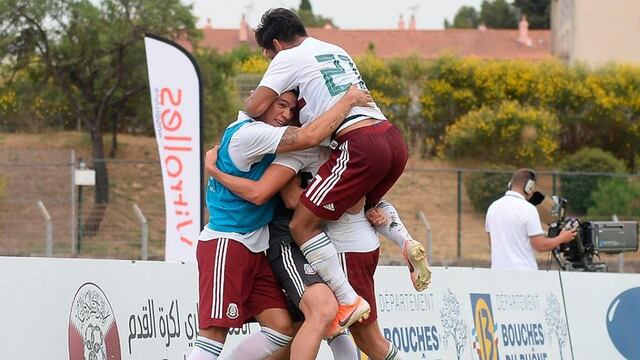 México accedió a semis del Torneo Esperanzas de Toulon: venció 1-0 a China