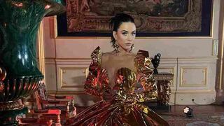 El increíble look que Katy Perry lució en la coronación del rey Carlos III