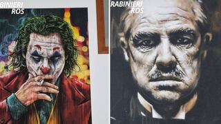 Hallados pósteres de El Padrino y Joker en la casa del capo de Cosa Nostra