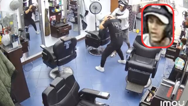 Delincuente disparó a matar a joven barbero de Chorrillos.
Foto: Captura de video