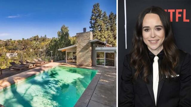 Ellen Page vendió su moderna casa de Los Ángeles | FOTOS