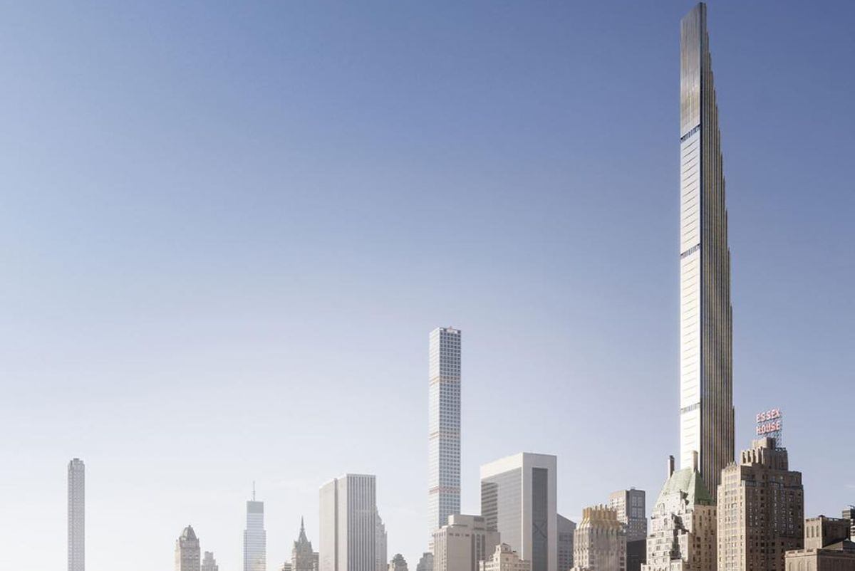 Steinway Tower, el rascacielos más delgado del mundo (Foto: 111 West 57th Street/Instagram)