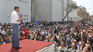 Ollanta Humala: “La tarea de reformar el Estado es un pedido a gritos”