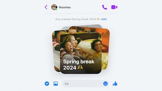 Messenger ahora te permite enviar fotos en HD, crear álbumes compartidos y compartir archivos de hasta 100MB