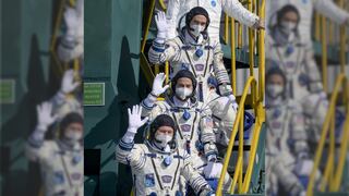Astronautas de Rusia y Estados Unidos despegan rumbo a la Estación Espacial Internacional