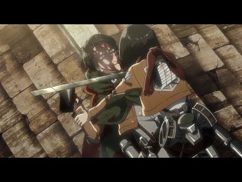 Mikasa y Levi (Foto: Crunchyroll)