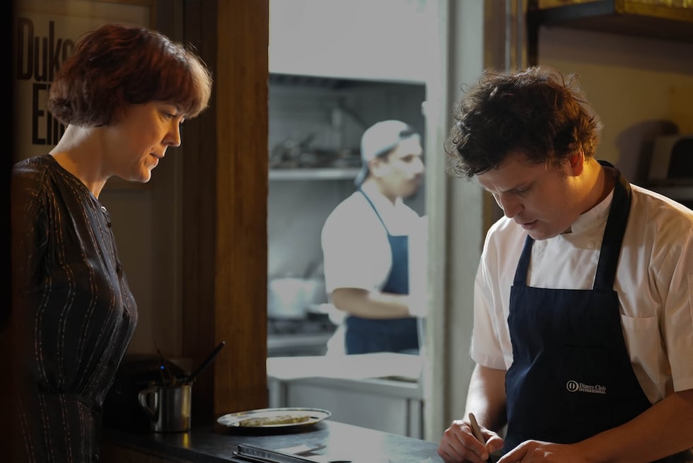 El chef Daniel Remers y la sommelier Kerry Westhead
