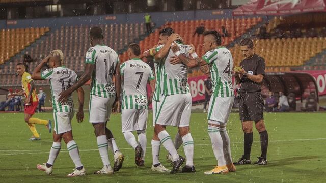 Atlético Nacional vapuleó 5-2 a Deportivo Pereira por la Liga Betplay