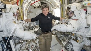 Astronauta Peggy Whitson bate récord de tiempo en el espacio