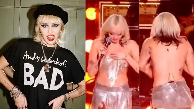 Miley Cyrus vive incómodo momento durante show de Año Nuevo por su vestuario | VIDEO