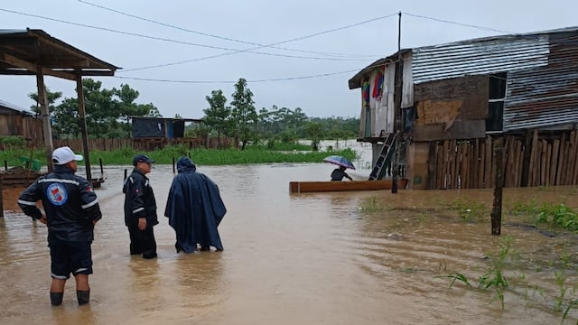 Loreto: casas y calles de Yurimaguas quedaron inundadas luego de varias horas de intensa lluvia