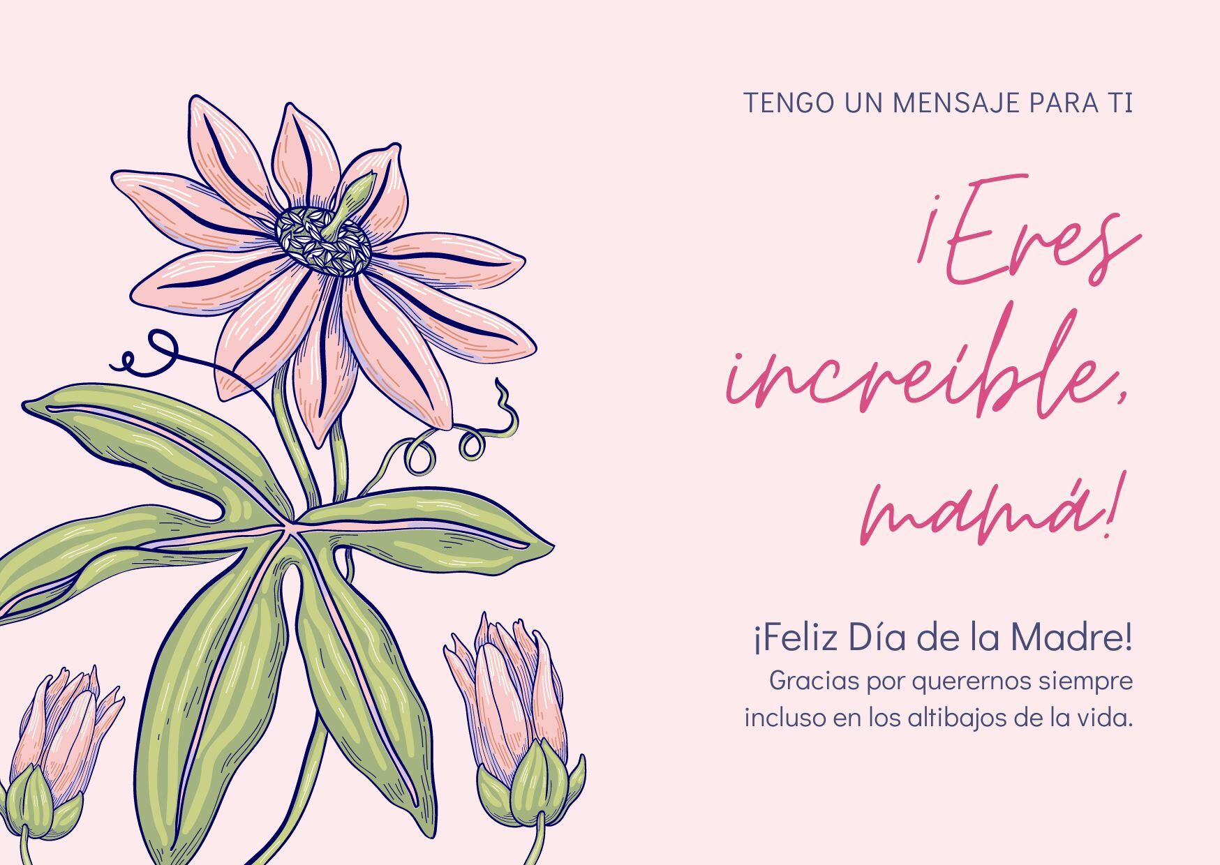 Estas son tarjetas por el Día de la Madre. Foto: Canva