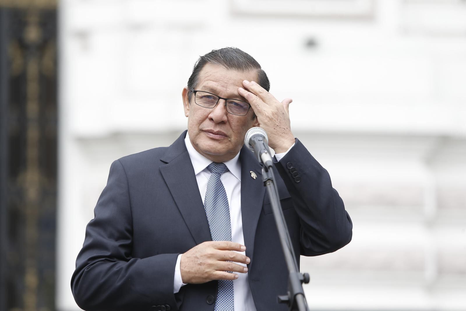 El congresista Eduardo Salhuana se pronunció sobre la situación del presidente del Parlamento, Alejandro Soto. (Foto: Archivo GEC)