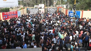 San Marcos: estudiantes toman campus universitario [FOTOS]