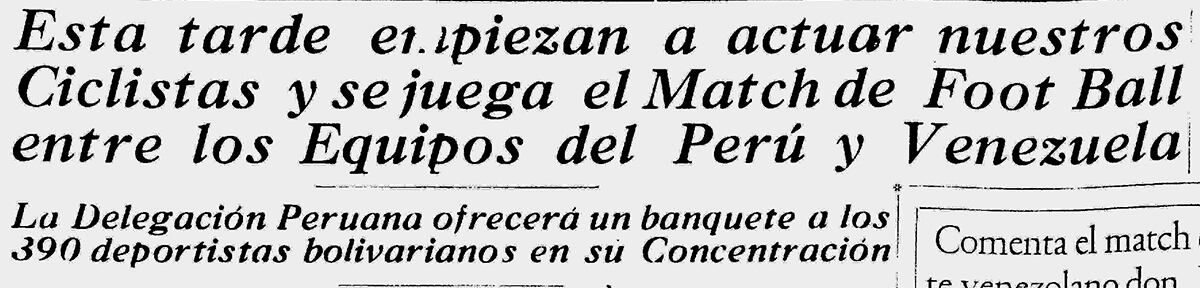 Los Juegos Bolivarianos empiezan para los esforzados ciclistas y futbolistas peruanos. (Fotos: Archivo Histórico de El Comercio)