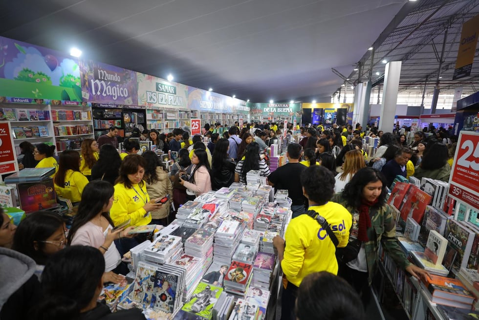 Este 2026, participan más de 70 editoriales en la feria, lo que permite una gran diversidad de oferta para los lectores, que podrán encontrar desde clásicos de la literatura internacional hasta el cada vez más popular manga. (Foto: Antonio Melgarejo/ GEC)