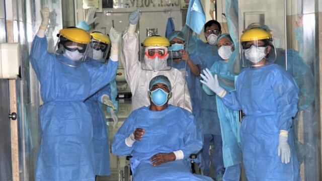 Coronavirus en Perú: padre de combatiente del Vraem es el primer paciente curado en Hospital Militar