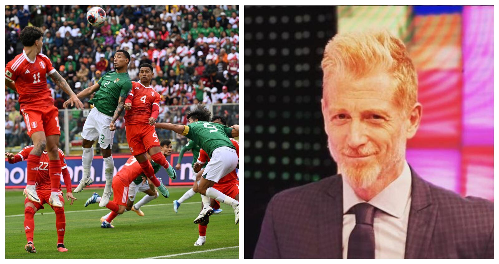 Además, dijo que le llamó la atención que Luis Advíncula y Paolo Guerrero sean suplentes en La Paz.