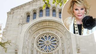 Joan Rivers fue despedida con un funeral de alfombra roja