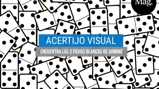 El acertijo visual del dominó que pocos resuelven en 10 segundos