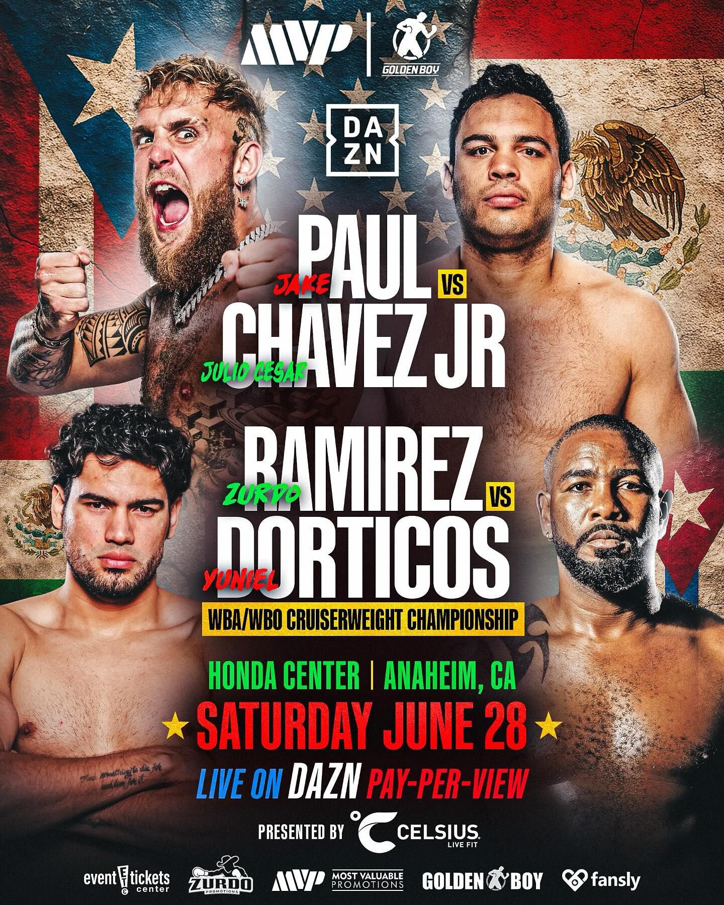 Una gran velada de boxeo se viene este 28 de junio-. (DAZN)
