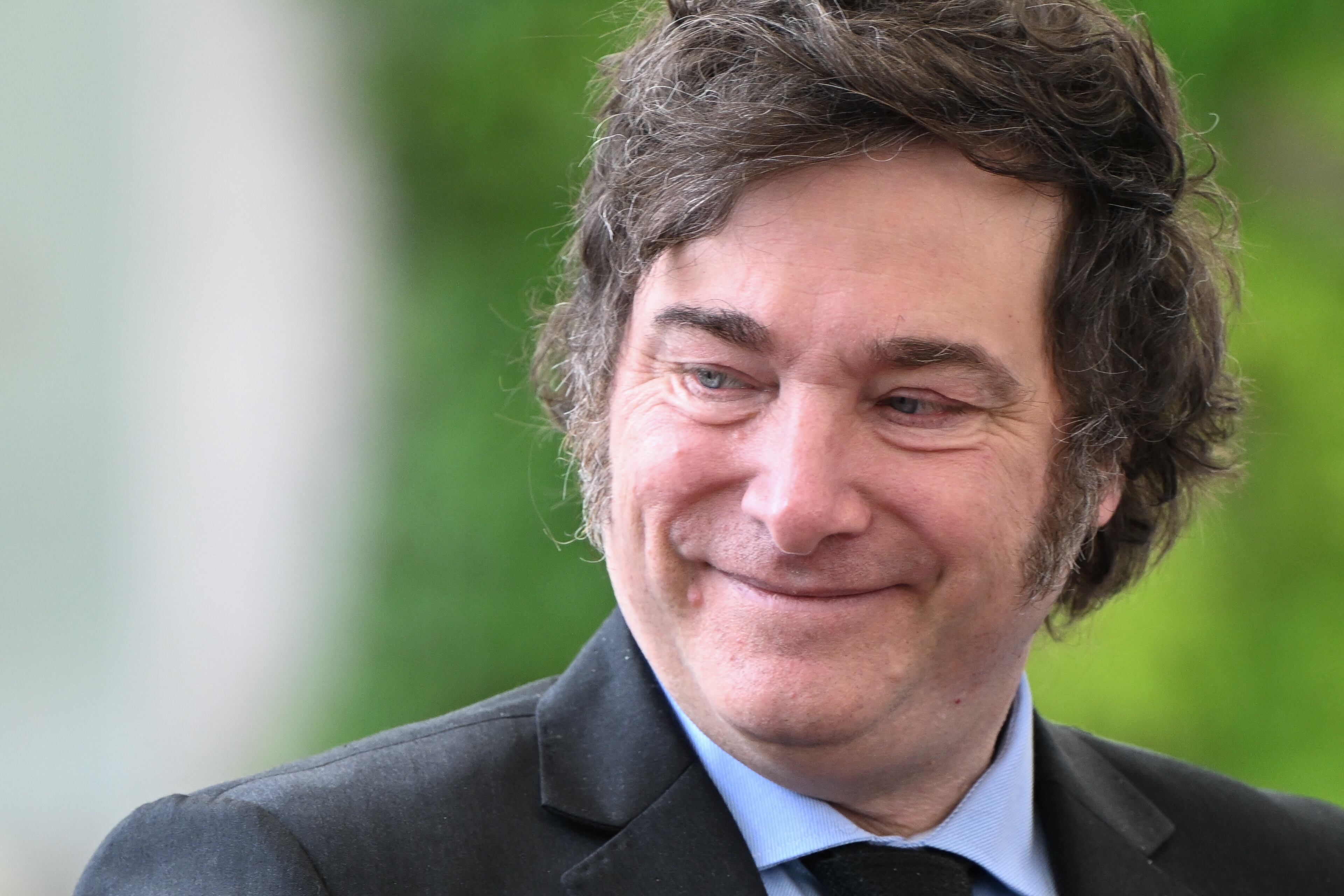 El presidente de Argentina, Javier Milei. (Foto de RALF HIRSCHBERGER / AFP)