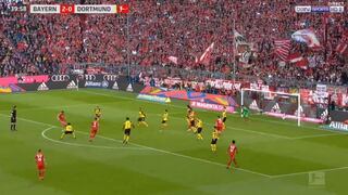 Bayern Múnich vs. Borussia Dortmund: Javi Martínez colocó el 3-0 con un golazo desde fuera del área | VIDEO