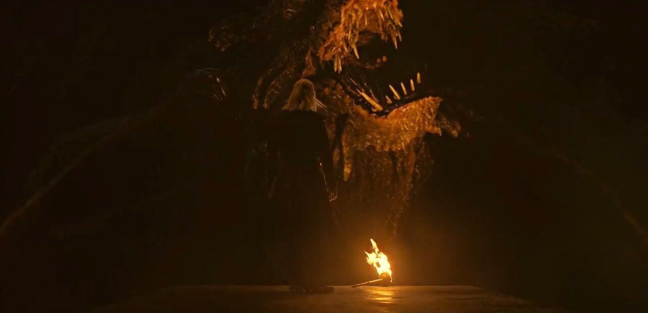 Vermithor ruge luego de que Daemon Targaryen se acercara cantando una canción en Alto Valyrio "House of the Dragon" (Foto: HBO)