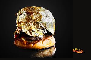 ¿Una hamburguesa con oro? Así es la propuesta de esta marca en San Isidro