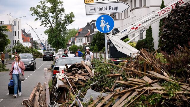 Un muerto y casi 60 heridos por tormenta en Alemania