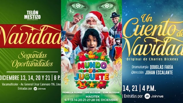 Peruanos se preparan para disfrutar de una Navidad llena de eventos y actividades
