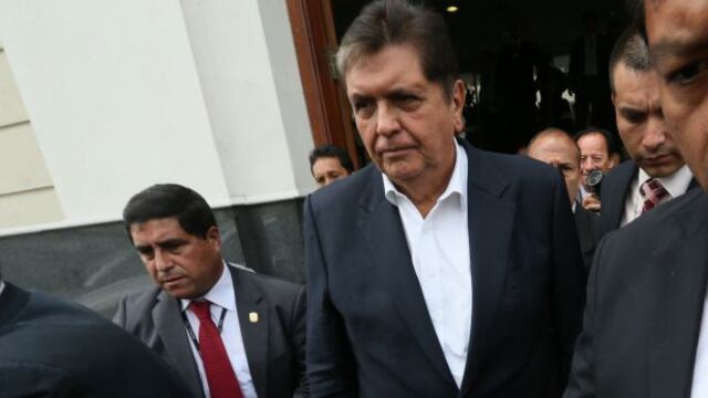 García sobre Odebrecht: "Responderé a cuanto se me pregunte"