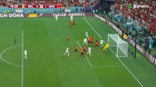 Gol de Sabiri para Marruecos: anotó el 1-0 sobre Bélgica tras sorprender a Courtois | VIDEO
