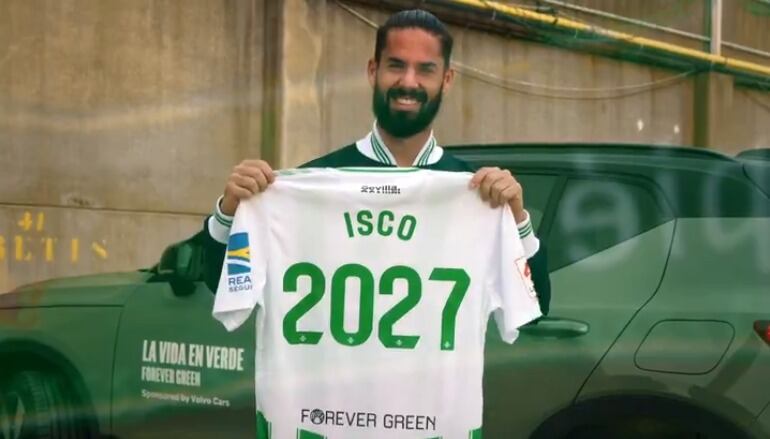 Isco Alarcón renueva con el Betis hasta 2027