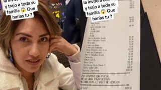 La invitan a comer, pero ella lleva a toda su familia y la cena termina en discusión