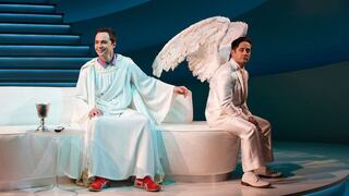 Jim Parsons regresó a Broadway convertido en Dios