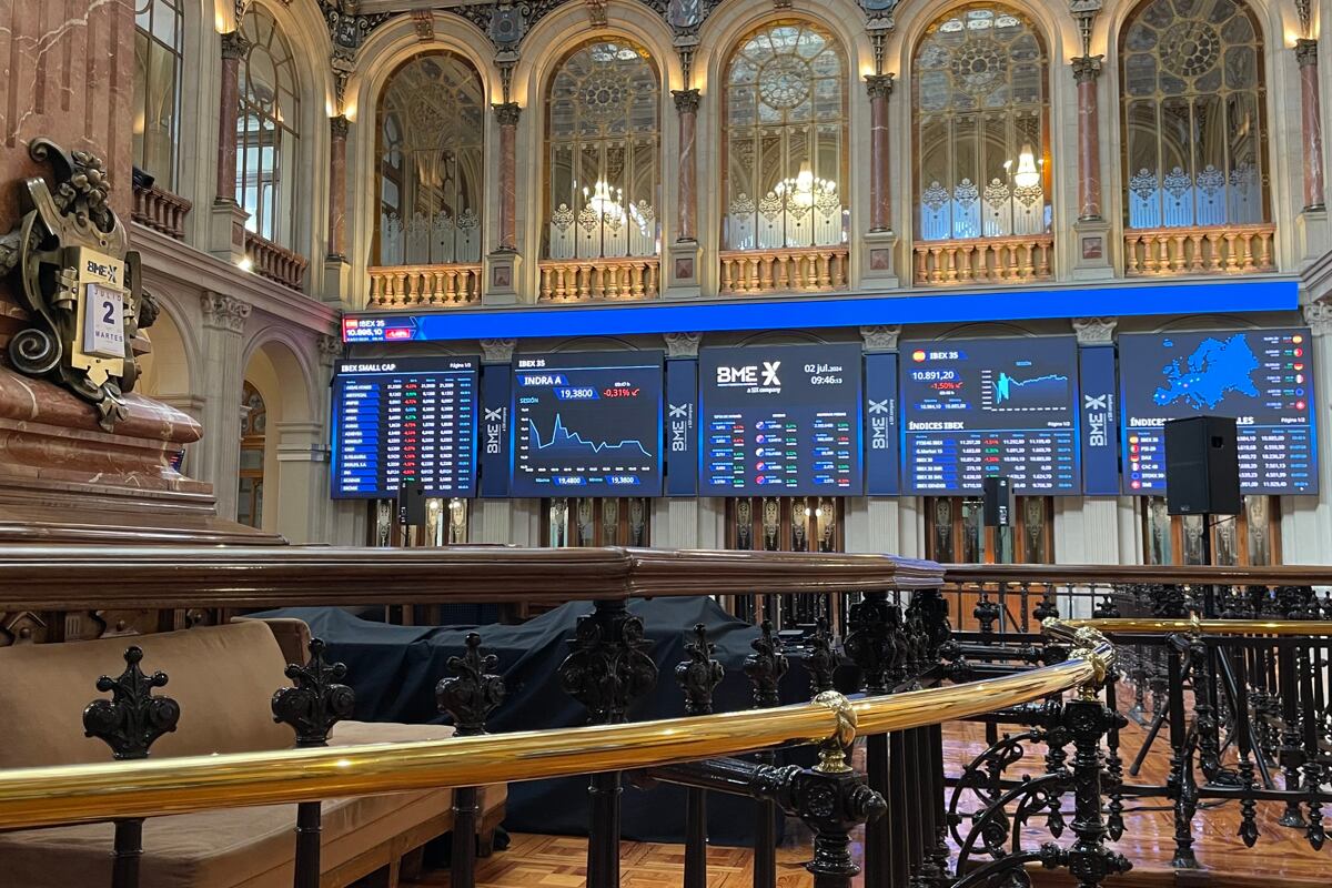 Bolsa de España. EFE/ Ana Bornay