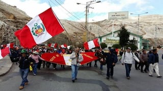 Mineros de Cobriza se suman a paro en La Oroya
