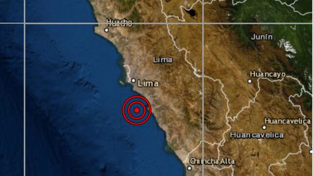 Temblor en Lima: sismo de magnitud 4.3 se registró este domingo en la provincia de Cañete