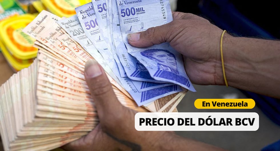 Precio actual del dólar BCV hoy, según el Banco Central de Venezuela | Foto: Diseño EC