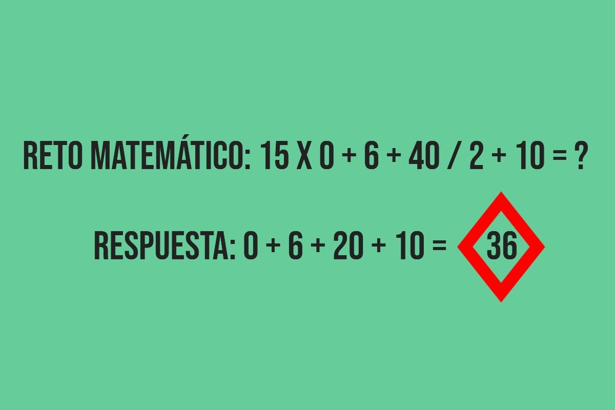 ¿Qué tal te fue? Te recomiendo darte un tiempo para realizar ejercicios numéricos y así mantener ágil la mente. (Creación: Mag)