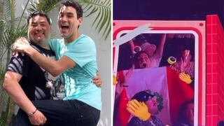 Hijo de Alfredo Benavides se vuelve viral tras flamear bandera de Perú en concierto de Twice