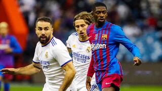Barcelona eliminado de la Supercopa de España ante Real Madrid | Goles y resumen del partido
